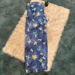 Vintage 90s Hugo Buscati maxi dress